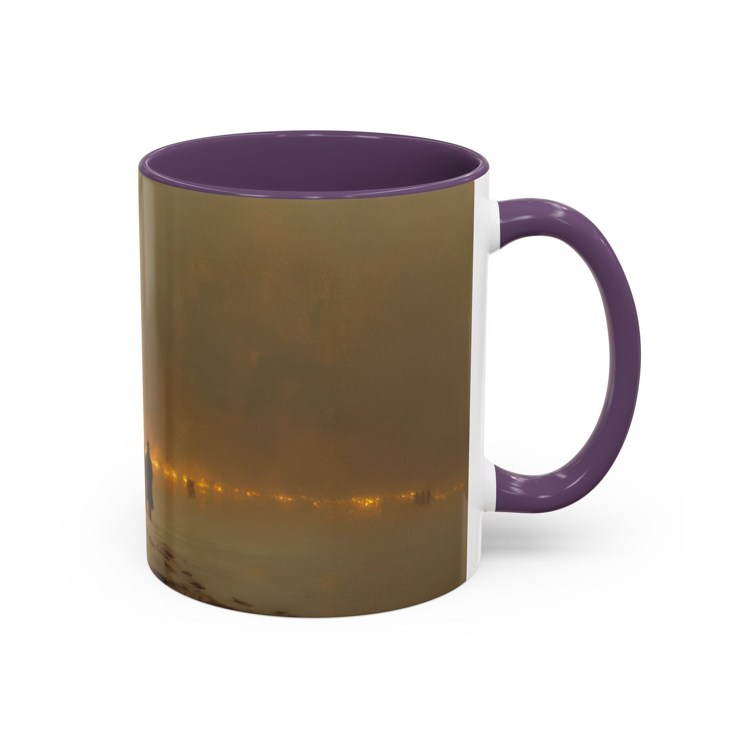 Romantic Christmas Mug (USA) - Classical Music Inspired Mug, Winter Wonderland Mug, Christmas Mug, Winter Mug, Christmas Lights Mug