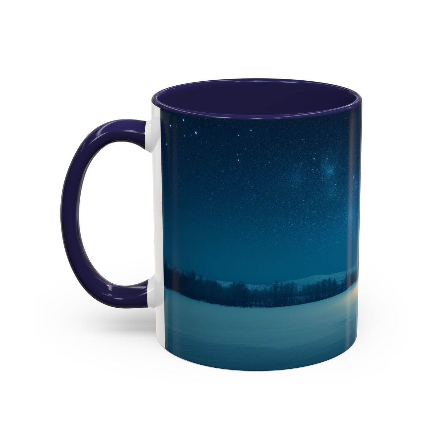 Classical Christmas Mug (USA)- Winter Hut Mug, Christmas Mug, North Pole Mug, Classical Music Mug, Christmas Decor Mug