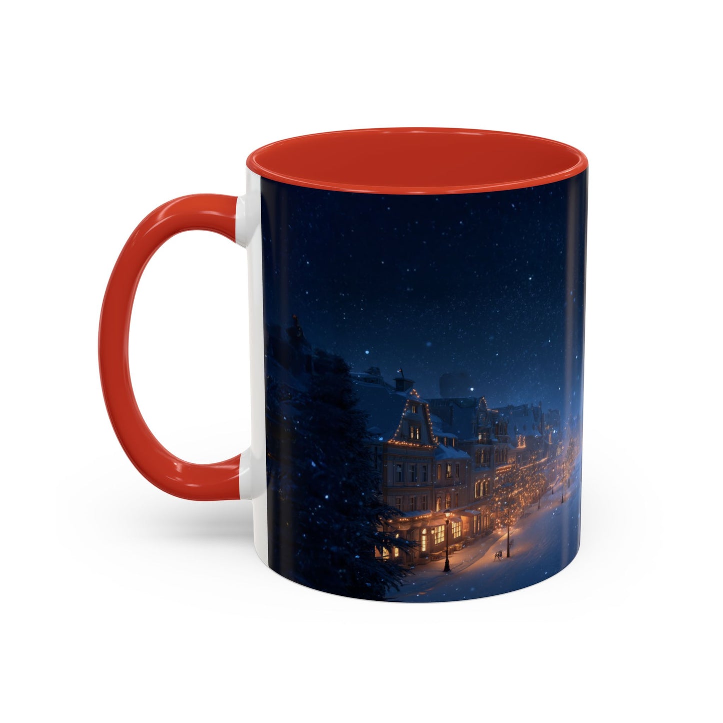 The Perfect Christmas Mug (USA) - Winter Mug, Holiday Mug, Christmas Village Mug, Classical Music Mug, North Pole Mug