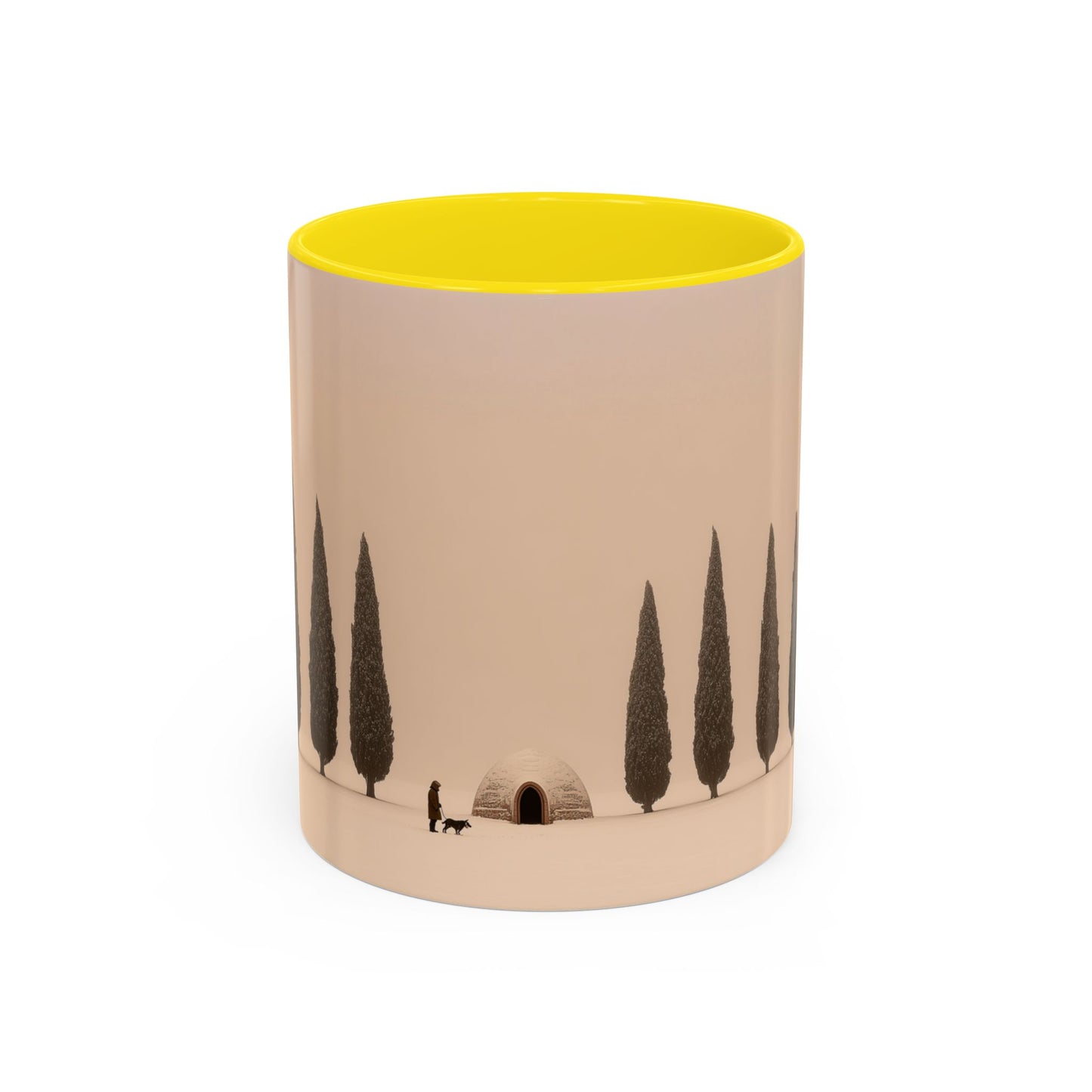 Snowy Days Mug (USA) - Calm Classical Music Mug, Winter Mug, Snow Mug, Mozart Inspired Mug, Bach Inspired Mug