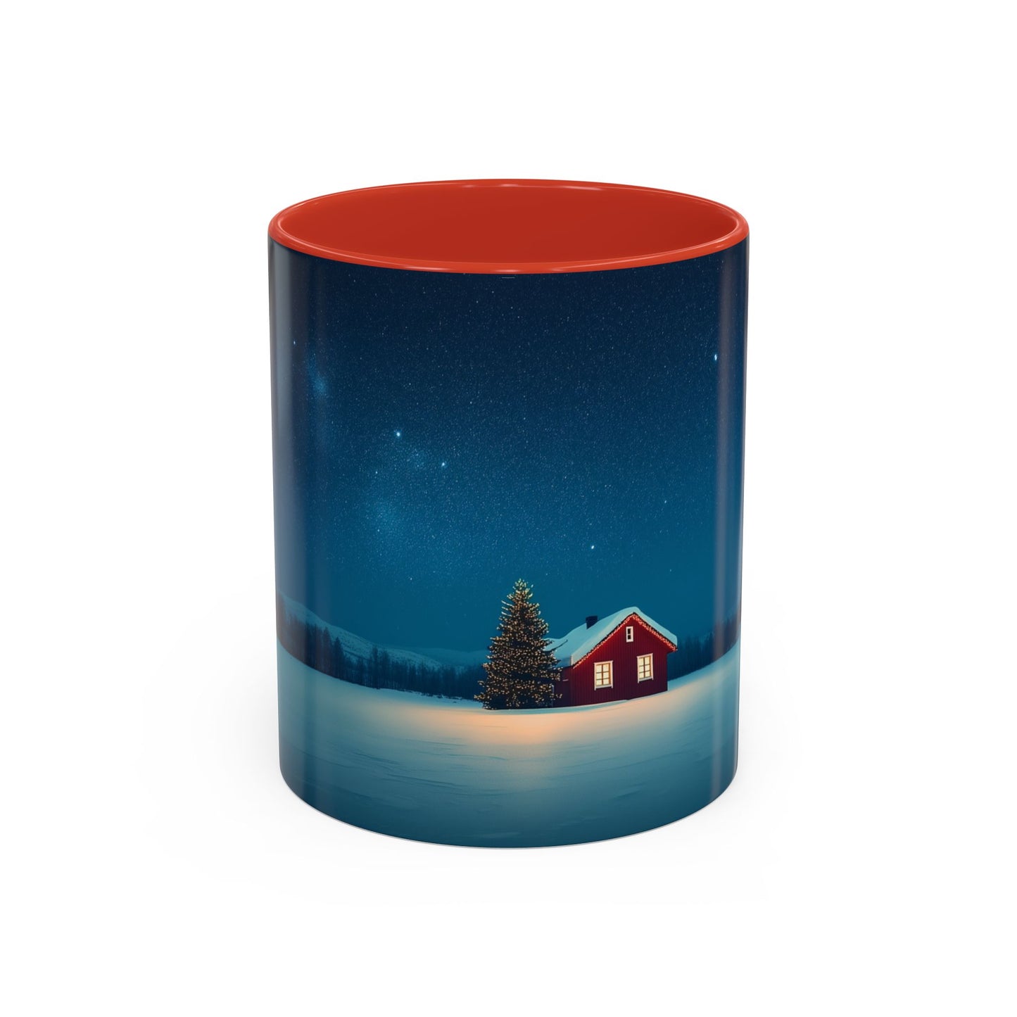 Classical Christmas Mug (USA)- Winter Hut Mug, Christmas Mug, North Pole Mug, Classical Music Mug, Christmas Decor Mug