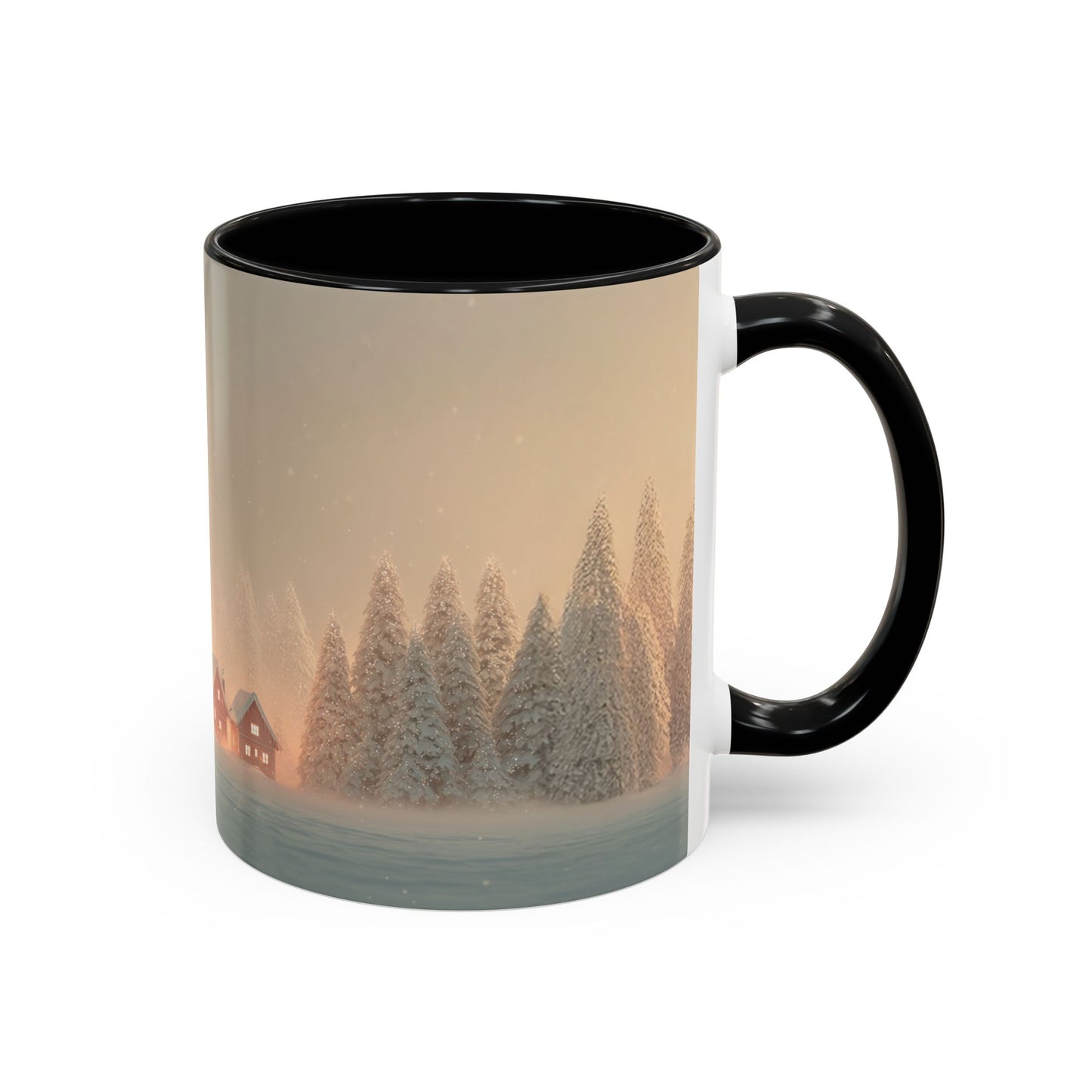 Christmas with Strauss Mug (USA) - Classical Christmas Mug, Christmas Countryside Mug, Holiday Classics Mug, Richard Strauss Inspired Mug