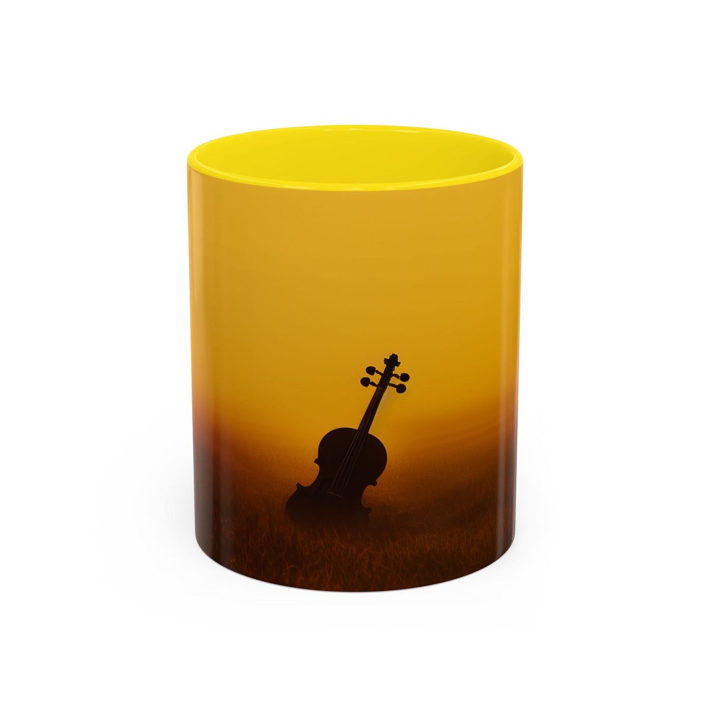 Summer & Strings Mug (USA) - Classical Violin Poster, Summer Print, Classical Music Print, Calm Music Poster, Stings Lovers Print