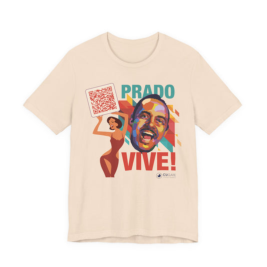Prado Vive T-Shirt- Mambo T-Shirt, Latin Music T-Shirt (QR-Playlist Included), Playlist Tee
