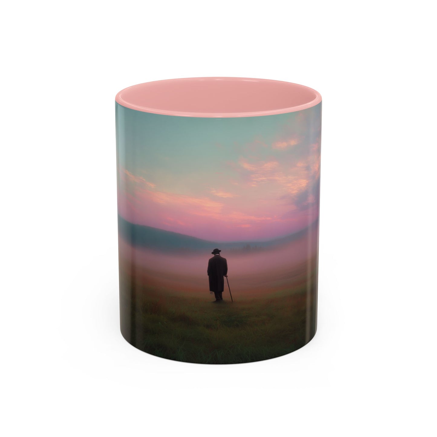 Classical Relaxation Mug (EU) - Calming Mug, Beethoven Inspired Mug, Self-Care Mug, Thoughtful Mug, Peaceful Scenery Mug