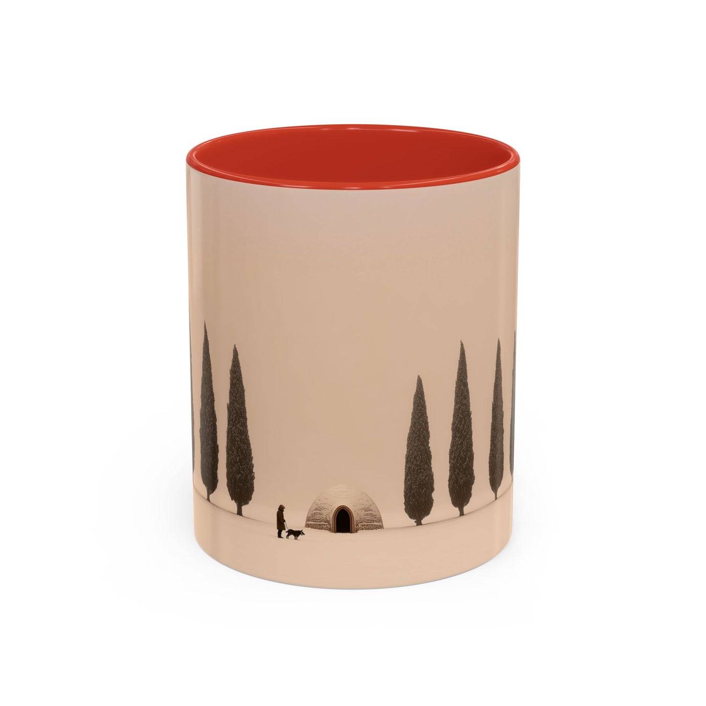 Snowy Days Mug (USA) - Calm Classical Music Mug, Winter Mug, Snow Mug, Mozart Inspired Mug, Bach Inspired Mug