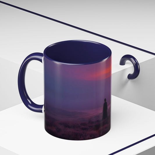 Classical Sunset Mug (EU) - Sundown Mug, Nightfall Mug, Evening Mug, Landscape Art Mug, Sunset Mug
