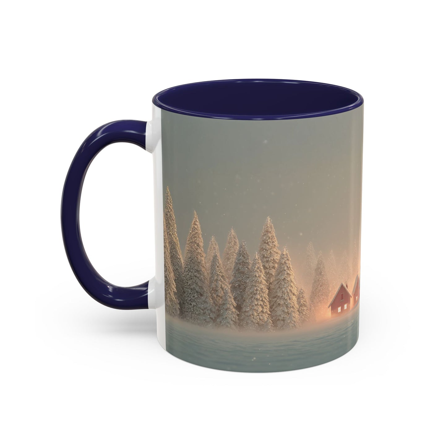 Christmas with Strauss Mug (USA) - Classical Christmas Mug, Christmas Countryside Mug, Holiday Classics Mug, Richard Strauss Inspired Mug