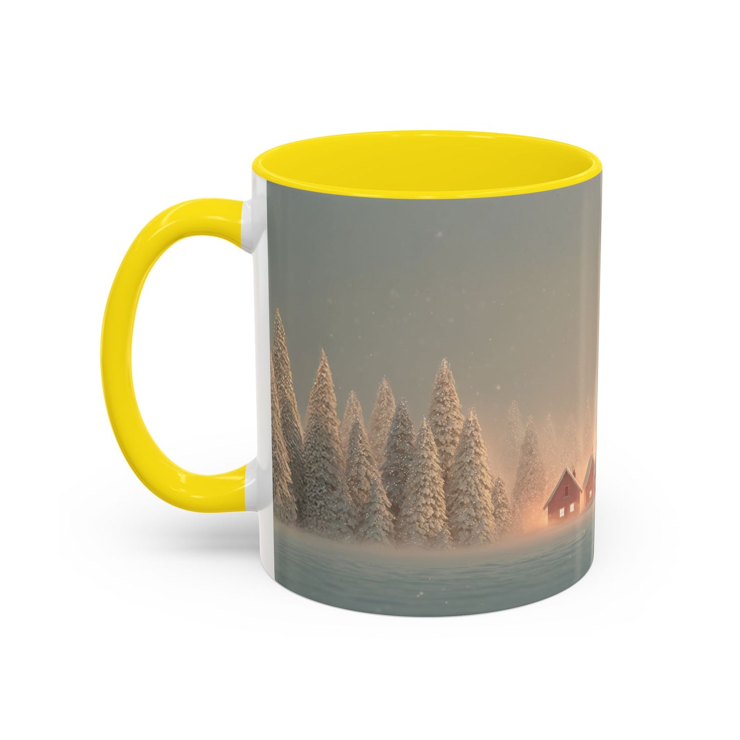 Christmas with Strauss Mug (USA) - Classical Christmas Mug, Christmas Countryside Mug, Holiday Classics Mug, Richard Strauss Inspired Mug