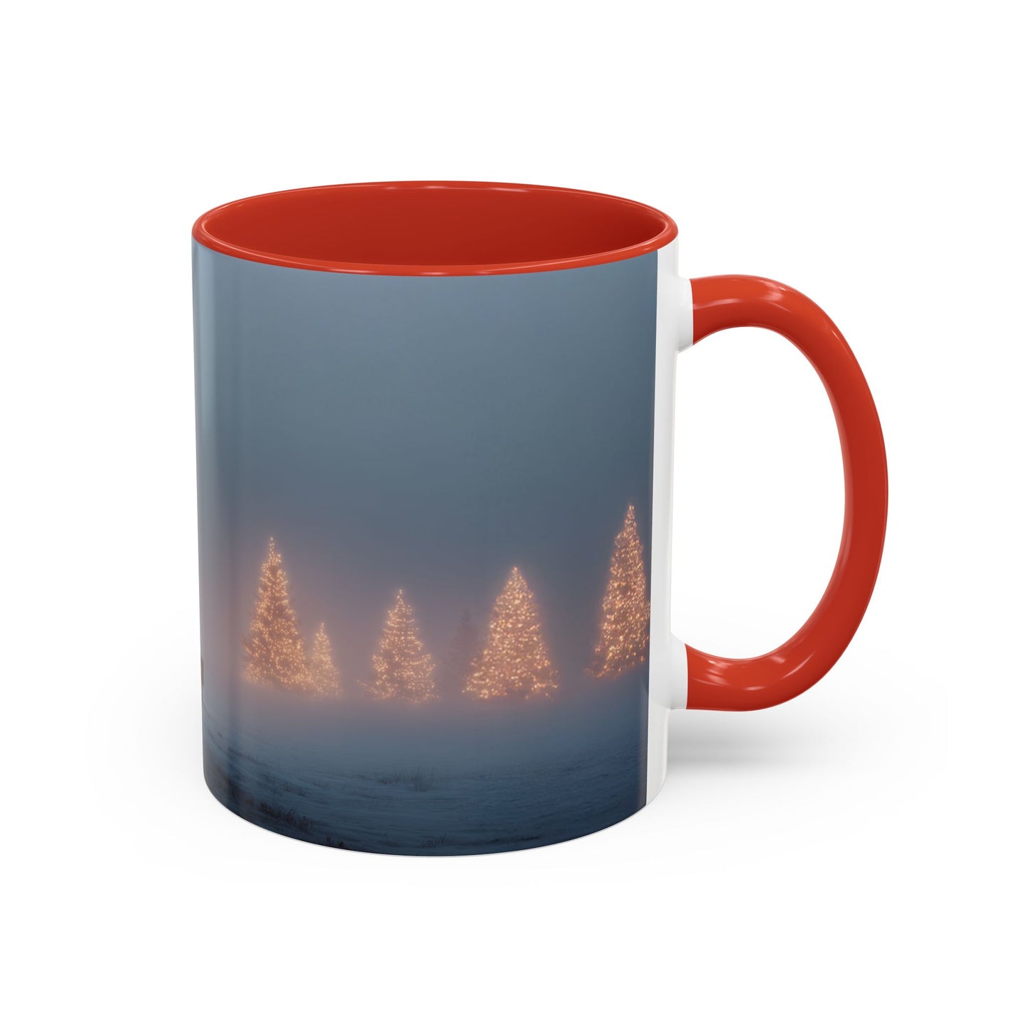 A Peaceful Christmas Mug (USA) - Landscape Mug, Winter Mug, Holiday Mug, Christmas Mug, Classical Music Mug