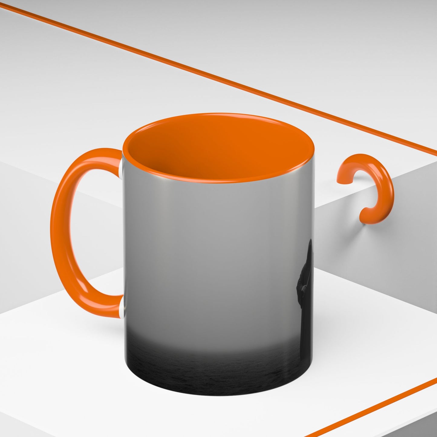 Dark Violin Mug (EU) - Dramatic Art Mug, Violin Mug, Haunting Art Mug, Dark Classical Music Mug