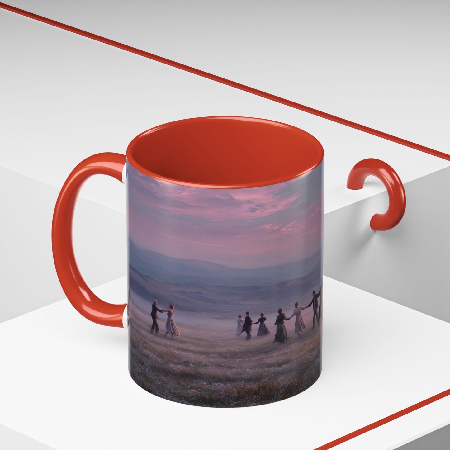 Johann Strauss II Waltzes Mug (EU) - Polka Dance Mug, Classical Marches Mug, Dance Party Mug, Johann Strauss Inspired Mug