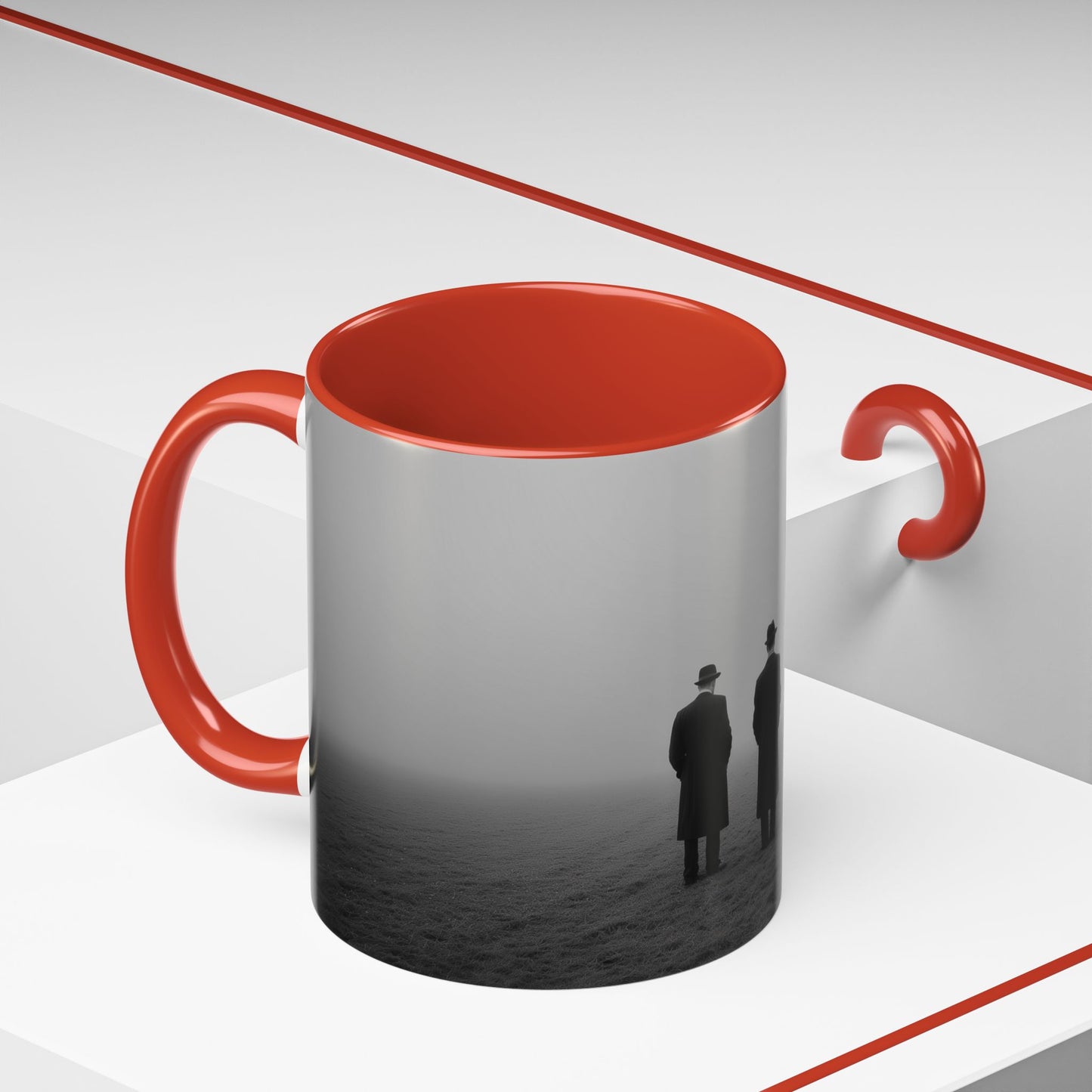 VILLAINS Listen to Classical Music Mug (EU) - Movie Poster Mug, Dramatic Music Mug, Villain Mug, Villain Era Mug, Dramatic Classical Music Mug