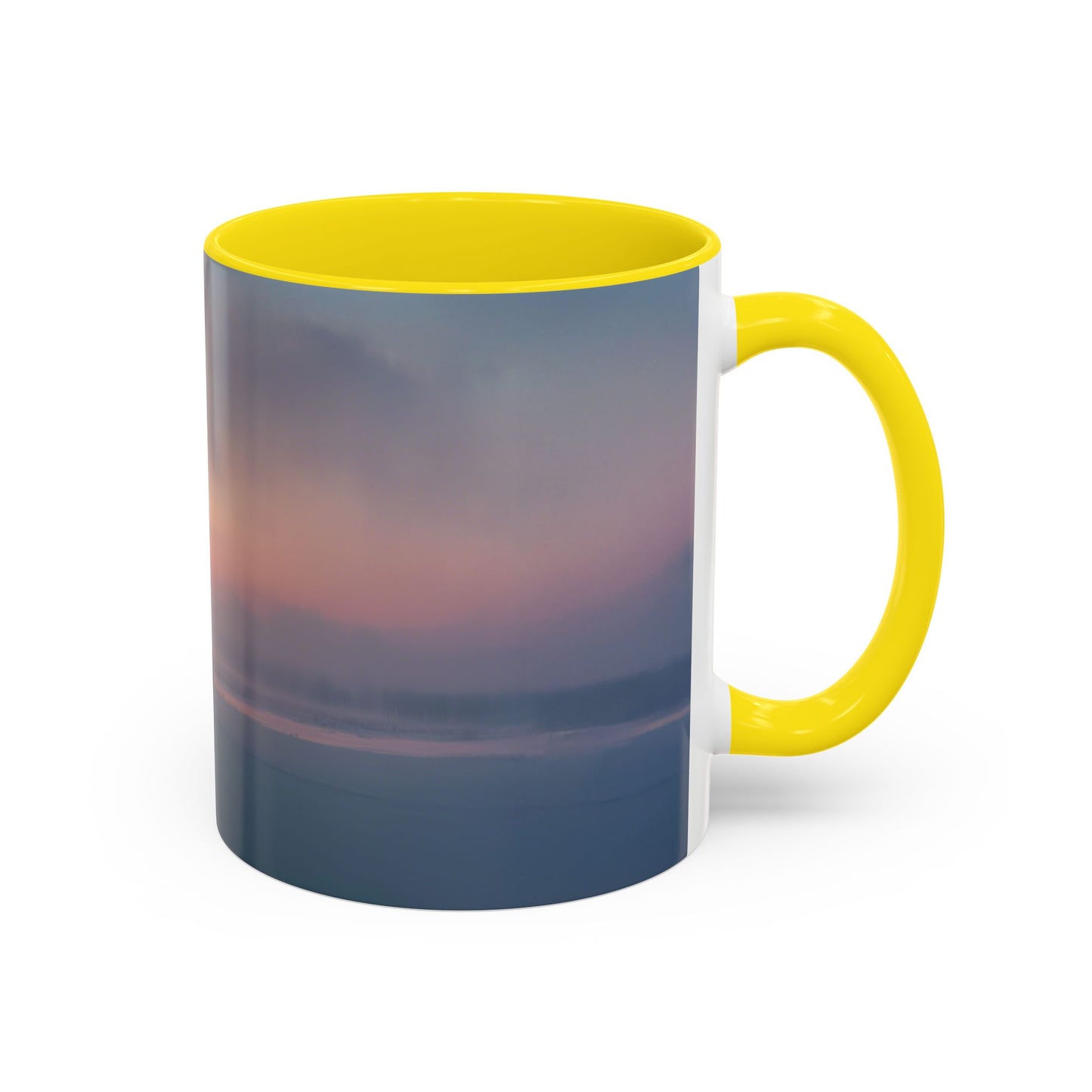 Classical December Mug (USA) - Winter Mug, Winter Sunrise Mug, Peaceful Landscape Mug, Holiday Decor Mug