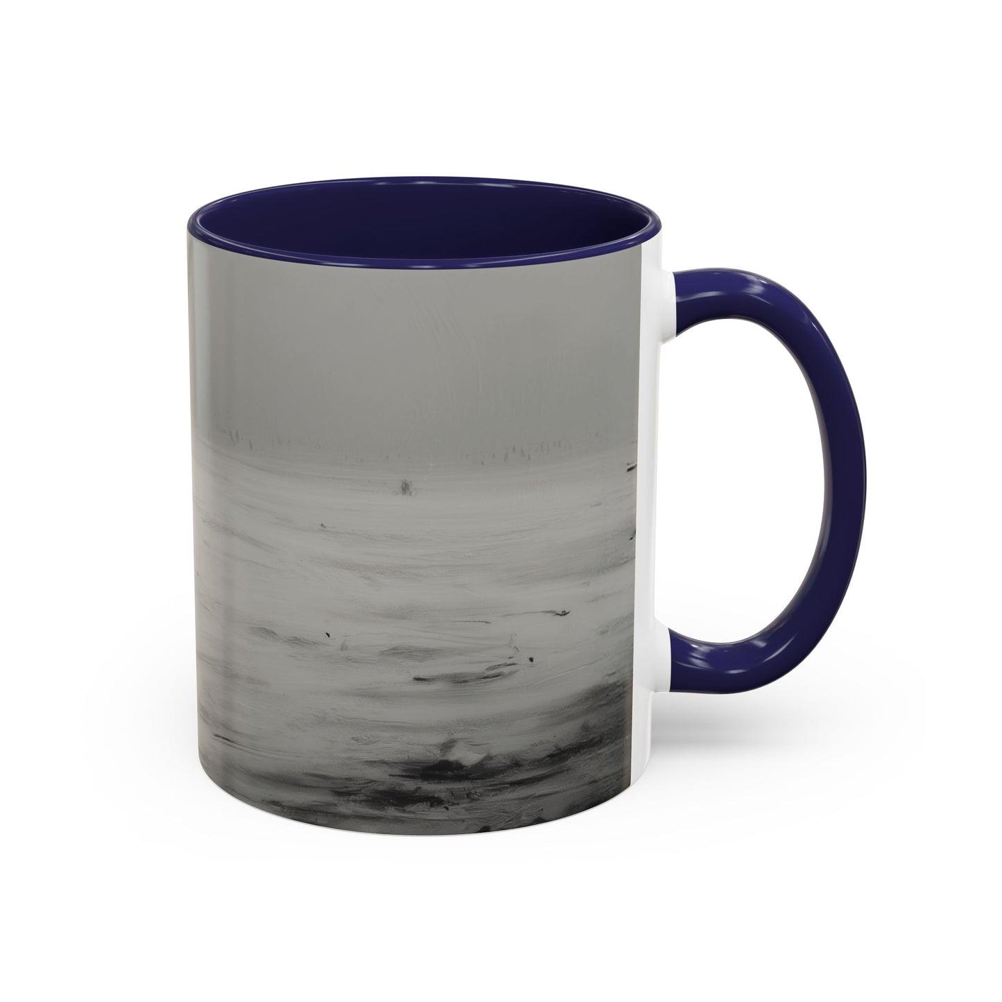 A Melancholy Winter Mug (EU) - Landscape Mug, Winter Mug, Holiday Mug, Christmas Mug, Classical Music Mug