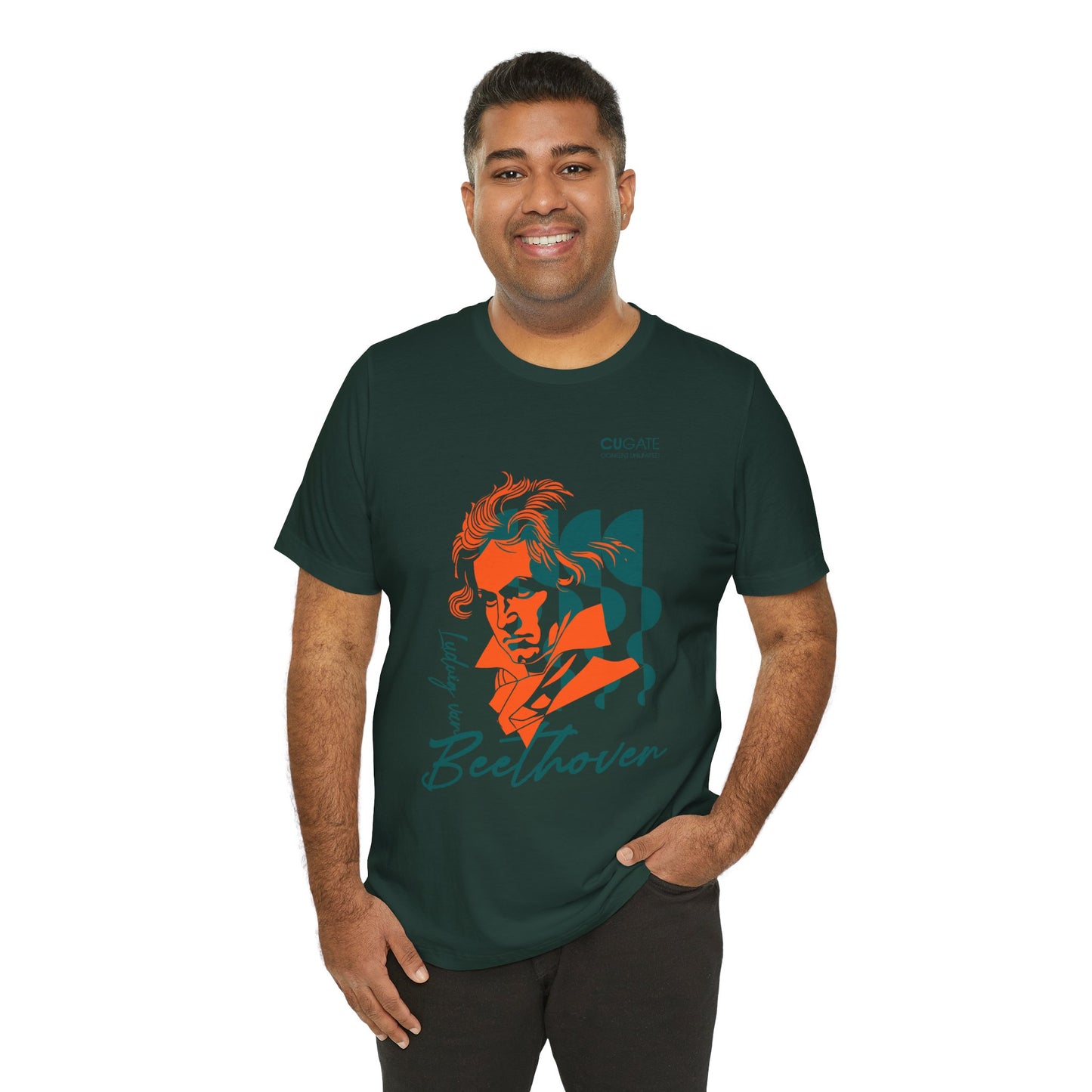 Beethoven T-Shirt (Dark): Classical Music T-Shirt, Beethoven Shirt, Ludwig van Beethoven Gift