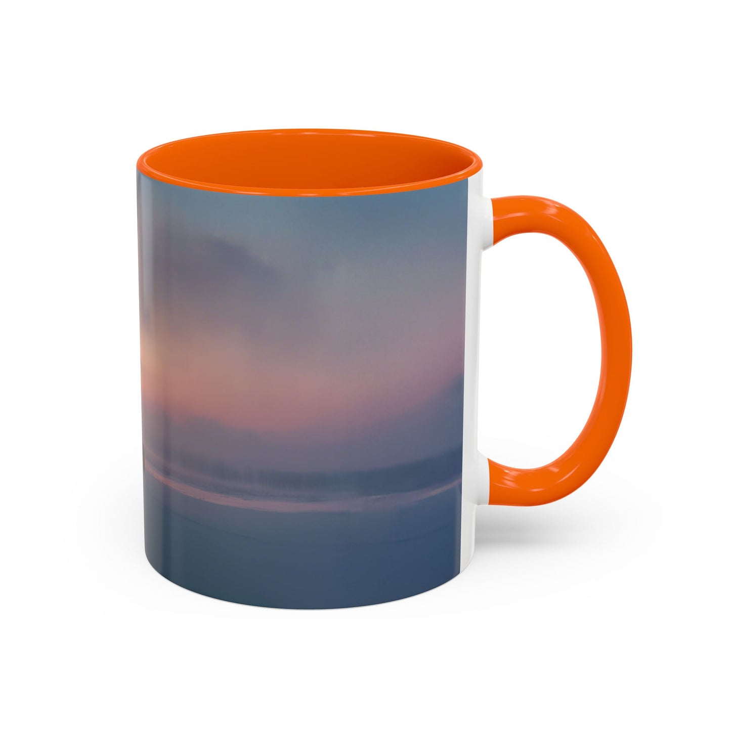 Classical December Mug (EU) - Winter Mug, Winter Sunrise Mug, Peaceful Landscape Mug, Holiday Decor Mug