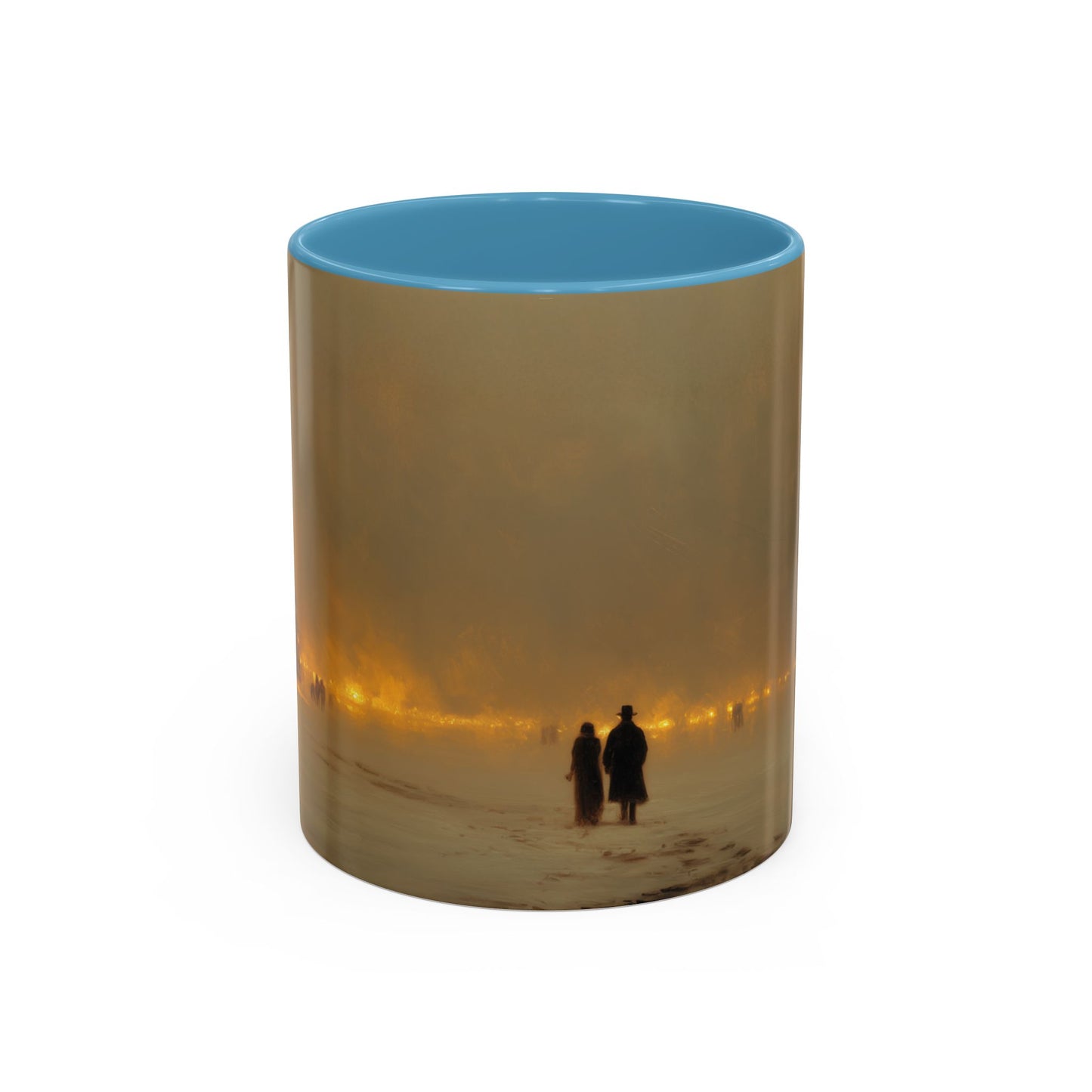 Romantic Christmas Mug (USA) - Classical Music Inspired Mug, Winter Wonderland Mug, Christmas Mug, Winter Mug, Christmas Lights Mug