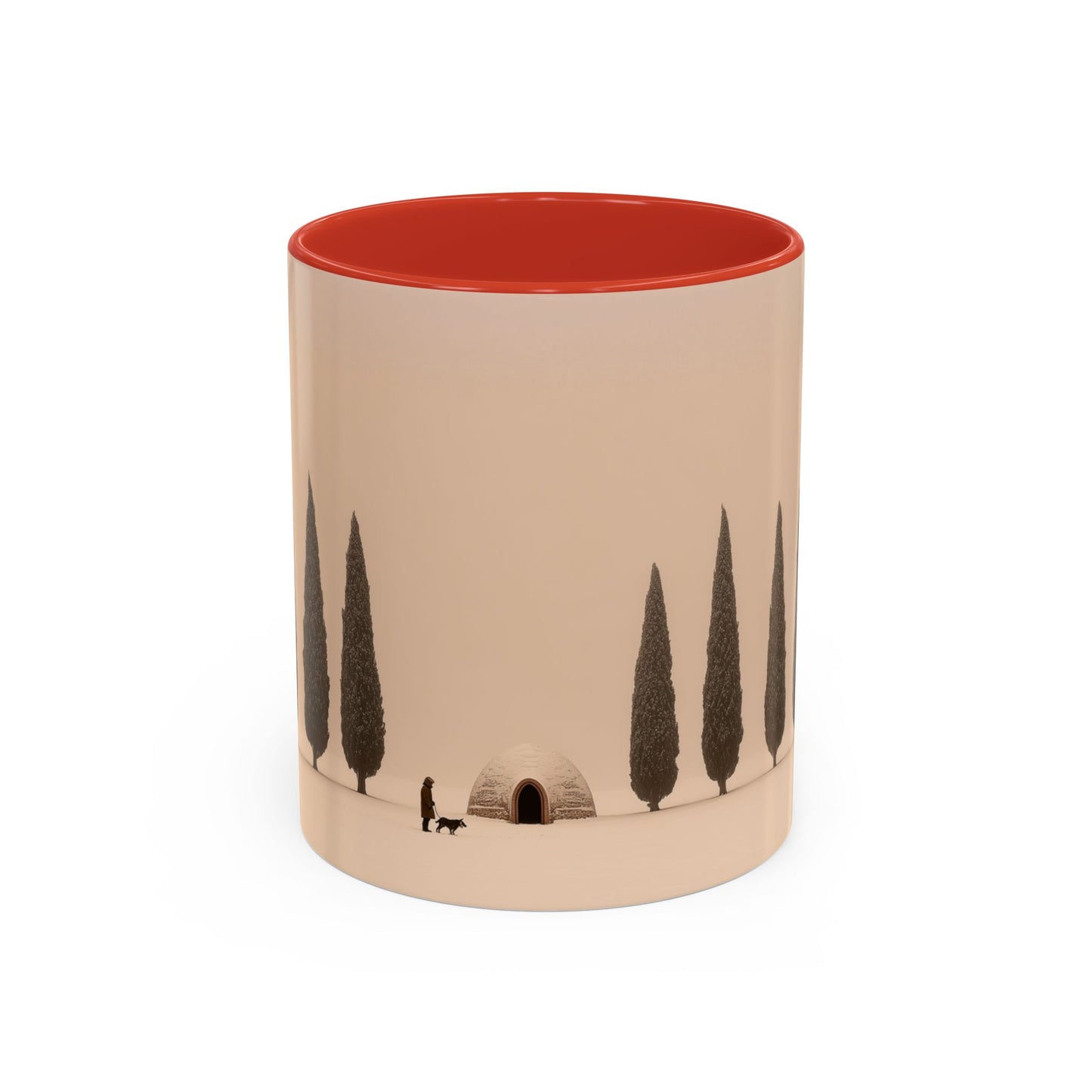 Snowy Days Mug (EU) - Calm Classical Music Mug, Winter Mug, Snow Mug, Mozart Inspired Mug, Bach Inspired Mug