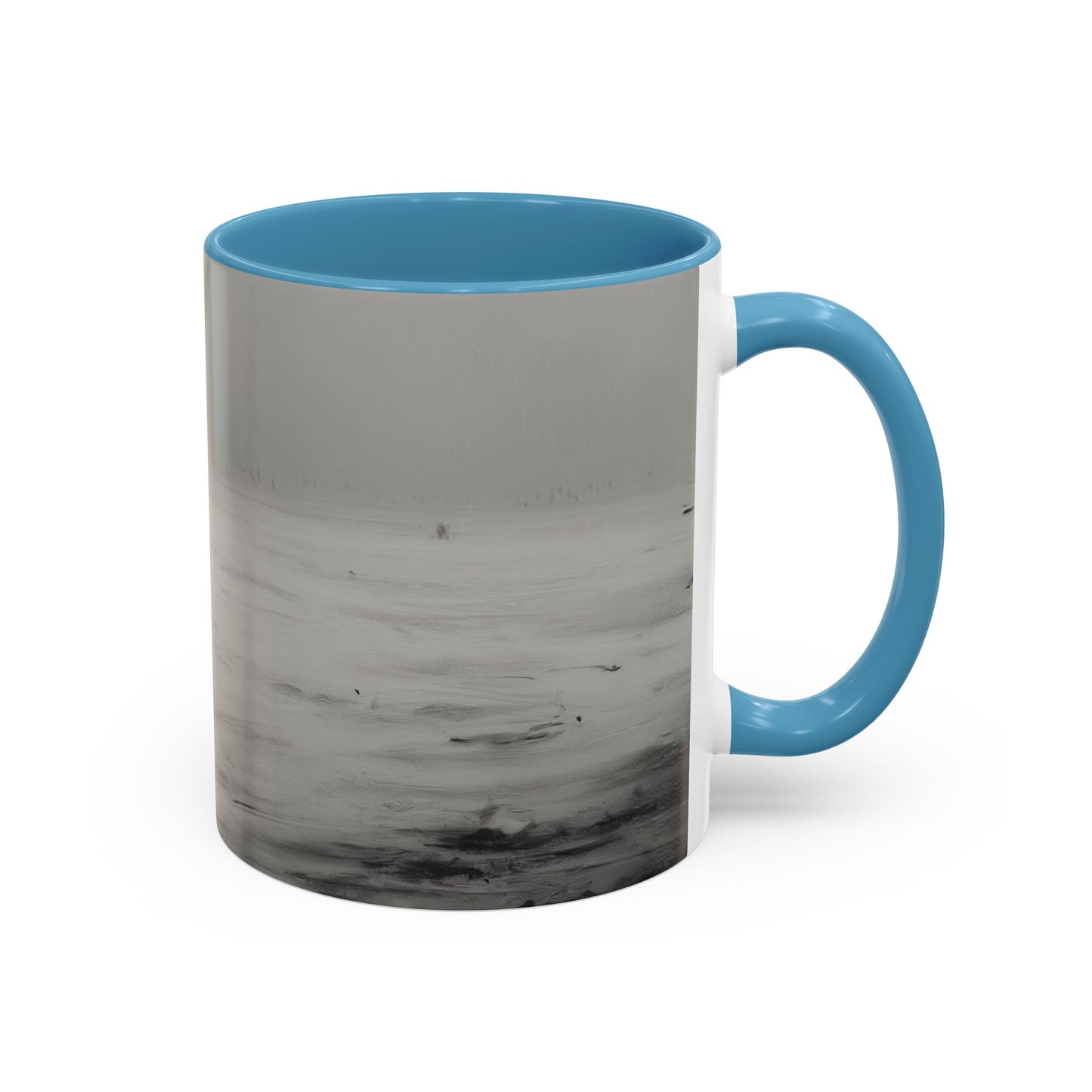 A Melancholy Winter Mug (EU) - Landscape Mug, Winter Mug, Holiday Mug, Christmas Mug, Classical Music Mug
