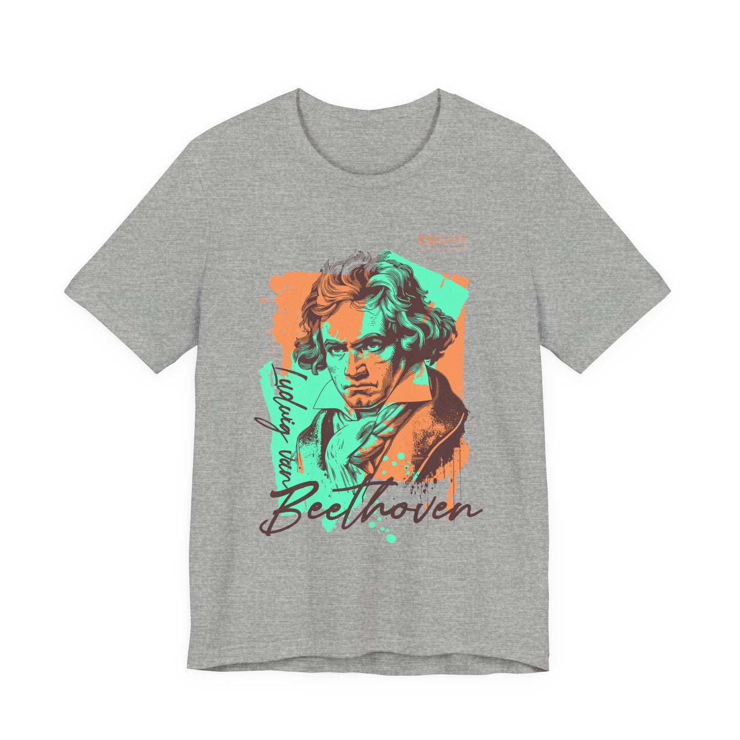 Beethoven T-Shirt (Light) : Classical Music T-Shirt, Beethoven Shirt, Ludwig van Beethoven Gift