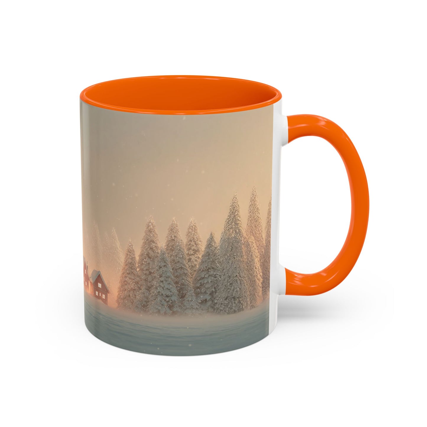 Christmas with Strauss Mug (USA) - Classical Christmas Mug, Christmas Countryside Mug, Holiday Classics Mug, Richard Strauss Inspired Mug