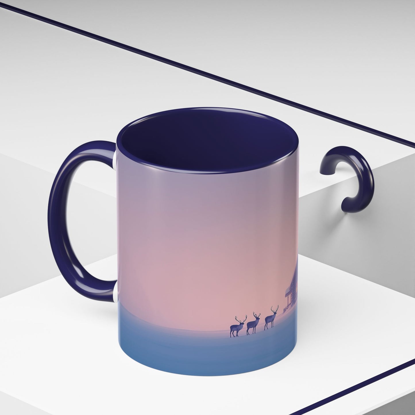 Christmas with Baroque Mug (EU) - Winter Mug, Holiday Mug, Christmas Mug, Classical Music Mug, Winter Morning Mug