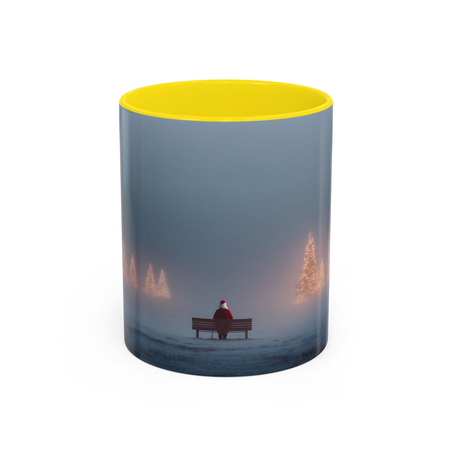 A Peaceful Christmas Mug (USA) - Landscape Mug, Winter Mug, Holiday Mug, Christmas Mug, Classical Music Mug