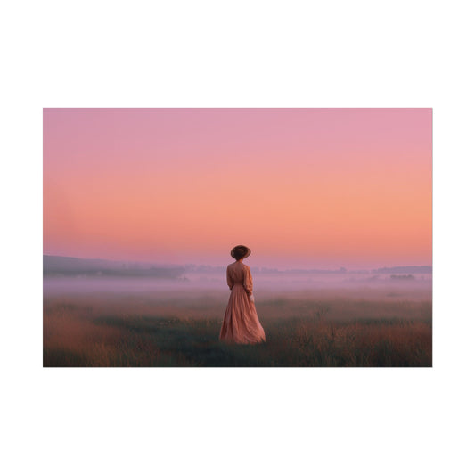 Without Words: Summer Nights - Evening Print, Sunset Poster, Sundown Print, Classical Music Poster, Summer Solstice Print, Summer Poster