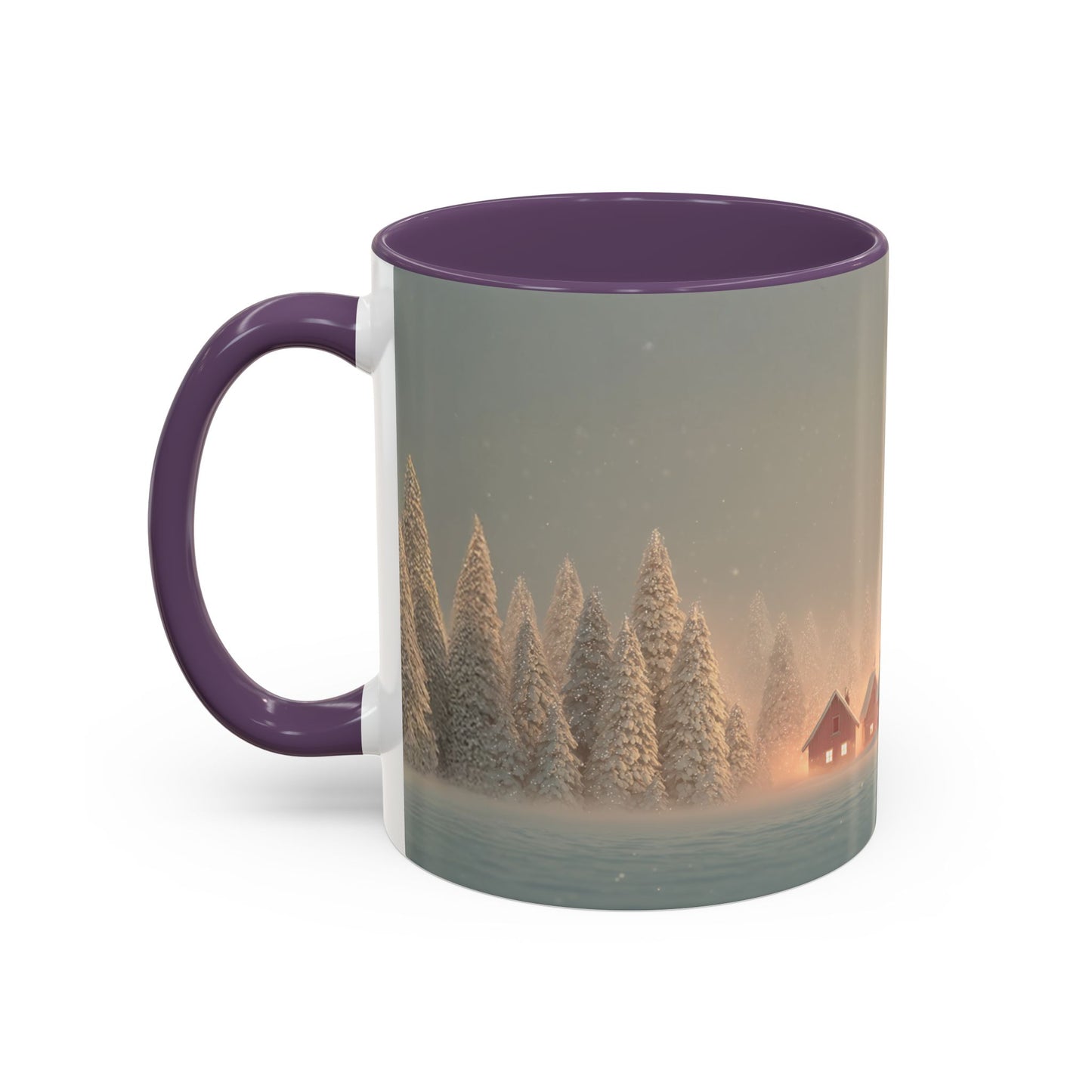 Christmas with Strauss Mug (USA) - Classical Christmas Mug, Christmas Countryside Mug, Holiday Classics Mug, Richard Strauss Inspired Mug