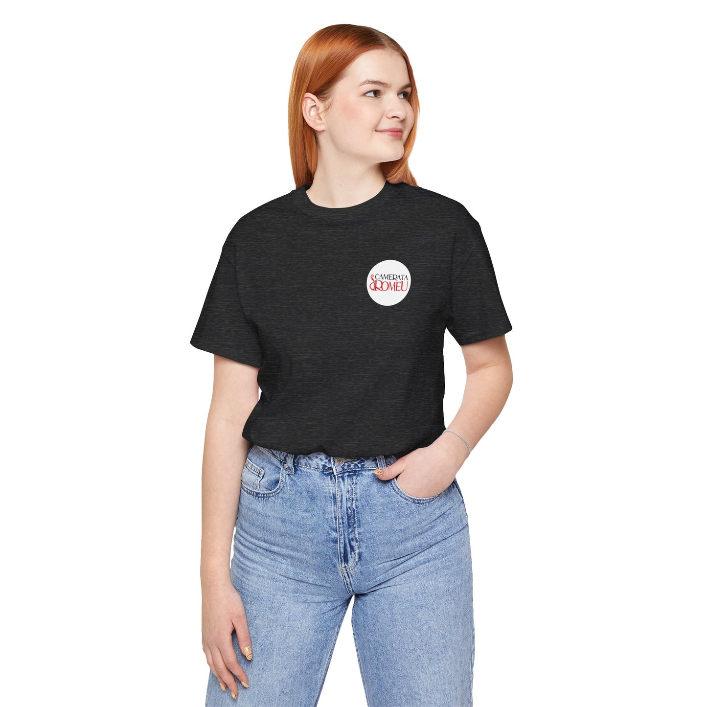 Back Design: Play like a Girl: Camerata Romeu Shirt, Play like a Girl Shirt, Orchestra Shirt, Female Musician Shirt, Violin Shirt