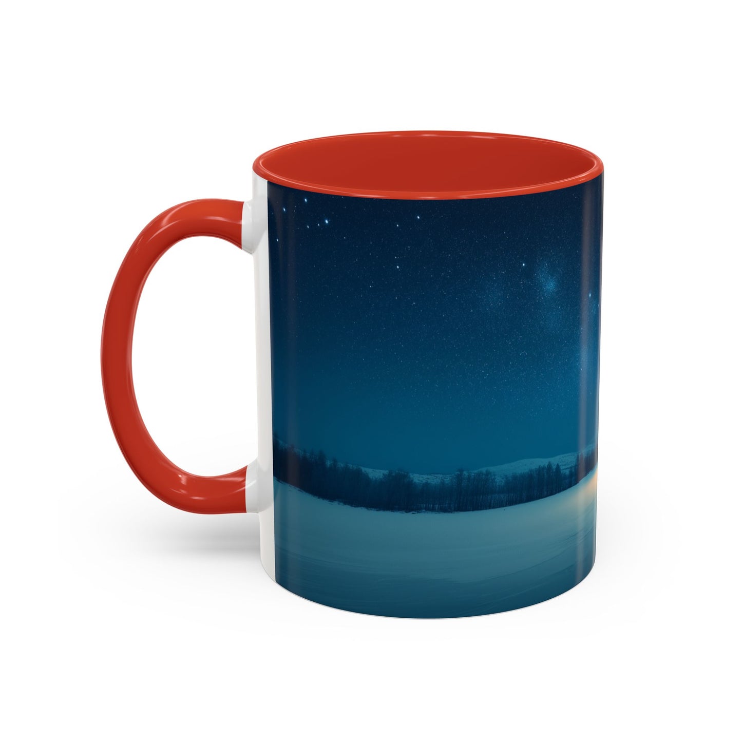 Classical Christmas Mug (USA)- Winter Hut Mug, Christmas Mug, North Pole Mug, Classical Music Mug, Christmas Decor Mug