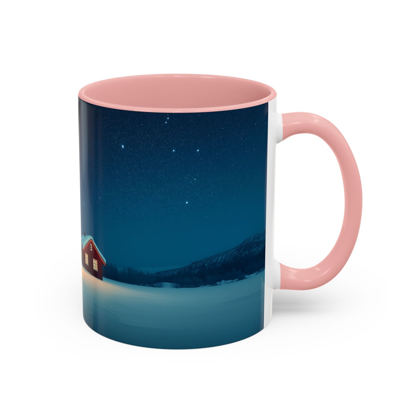 Classical Christmas Mug (EU)- Winter Hut Mug, Christmas Mug, North Pole Mug, Classical Music Mug, Christmas Decor Mug