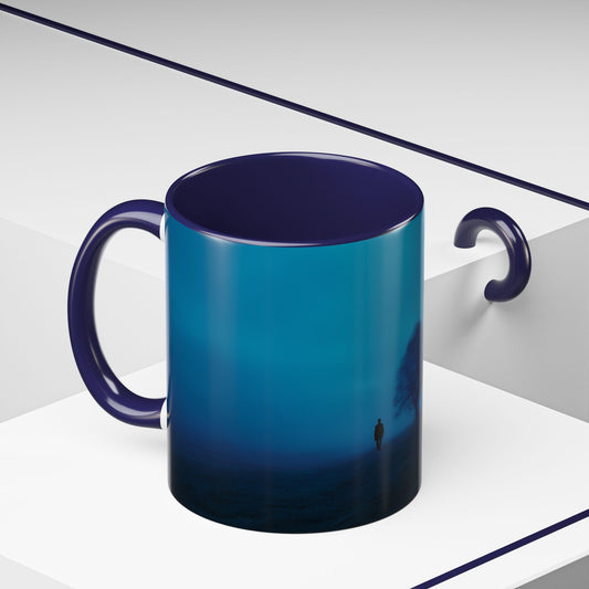 Blue Hours Mug (EU) - Melancholy Mug, Introspection Mood Mug, Poetic Mug, Night Mug, Mood Mug