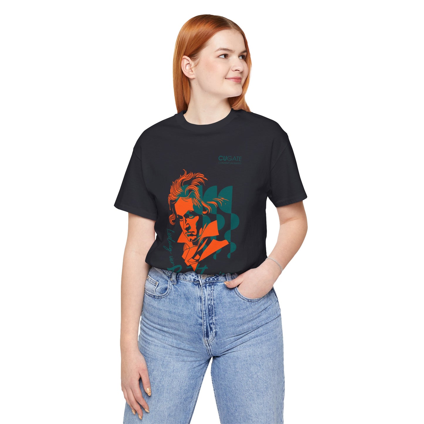 Beethoven T-Shirt (Dark): Classical Music T-Shirt, Beethoven Shirt, Ludwig van Beethoven Gift
