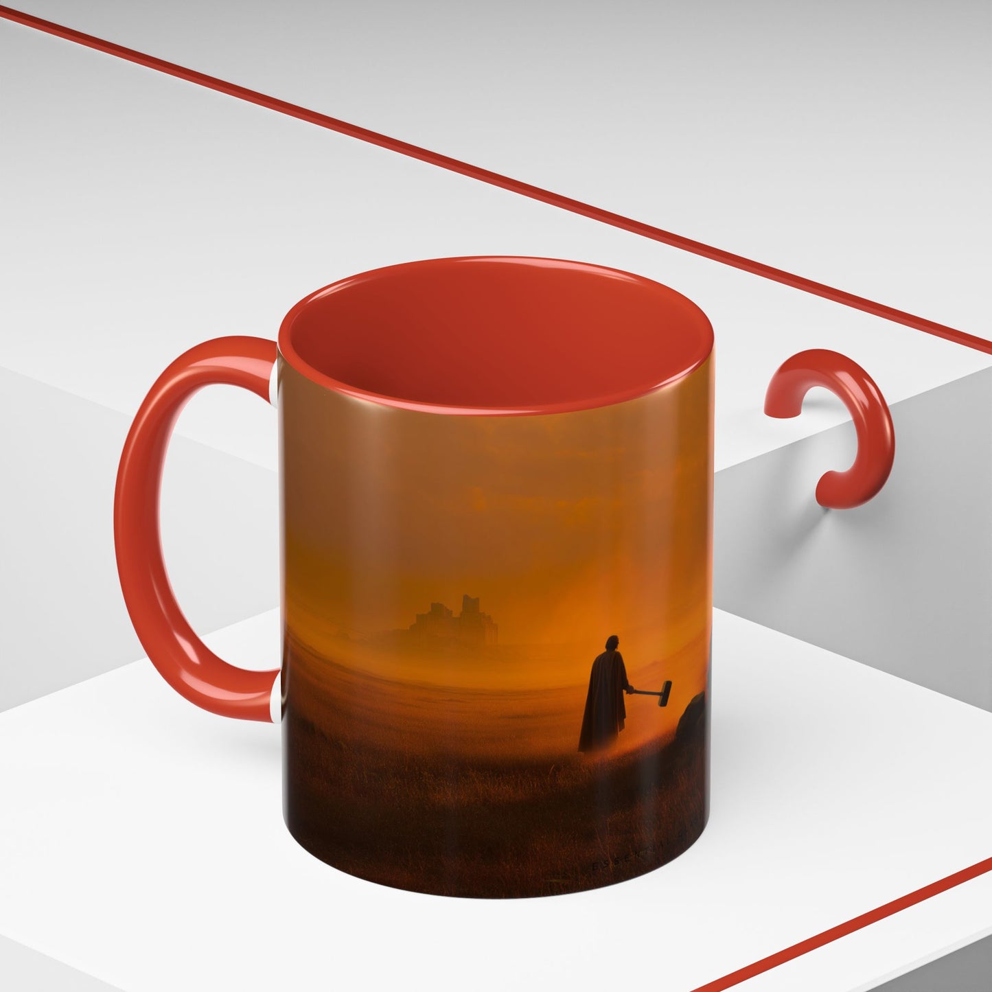 Classical Music but Hard Mug (EU) - Powerful Music Mug, Intense Music Mug, Music Enthusiast Mug, Fantasy Movie Mug