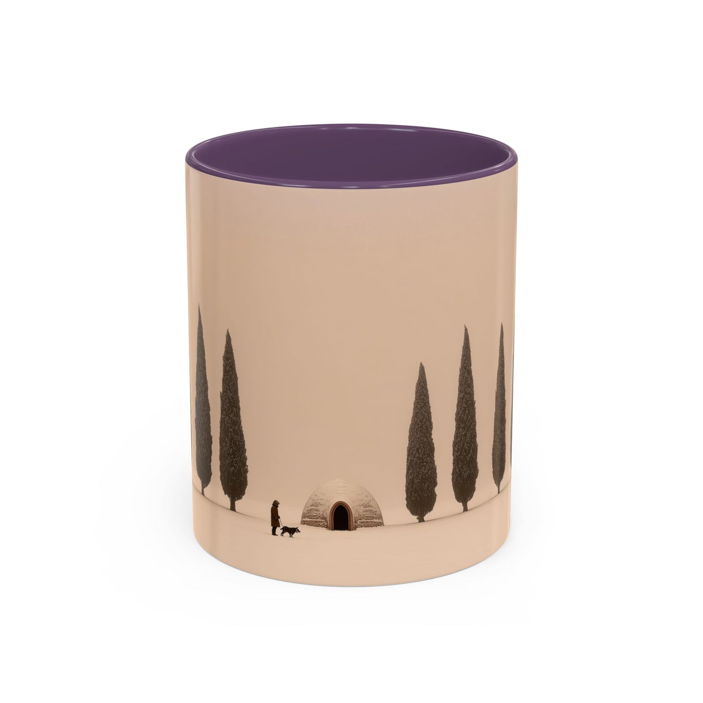 Snowy Days Mug (EU) - Calm Classical Music Mug, Winter Mug, Snow Mug, Mozart Inspired Mug, Bach Inspired Mug