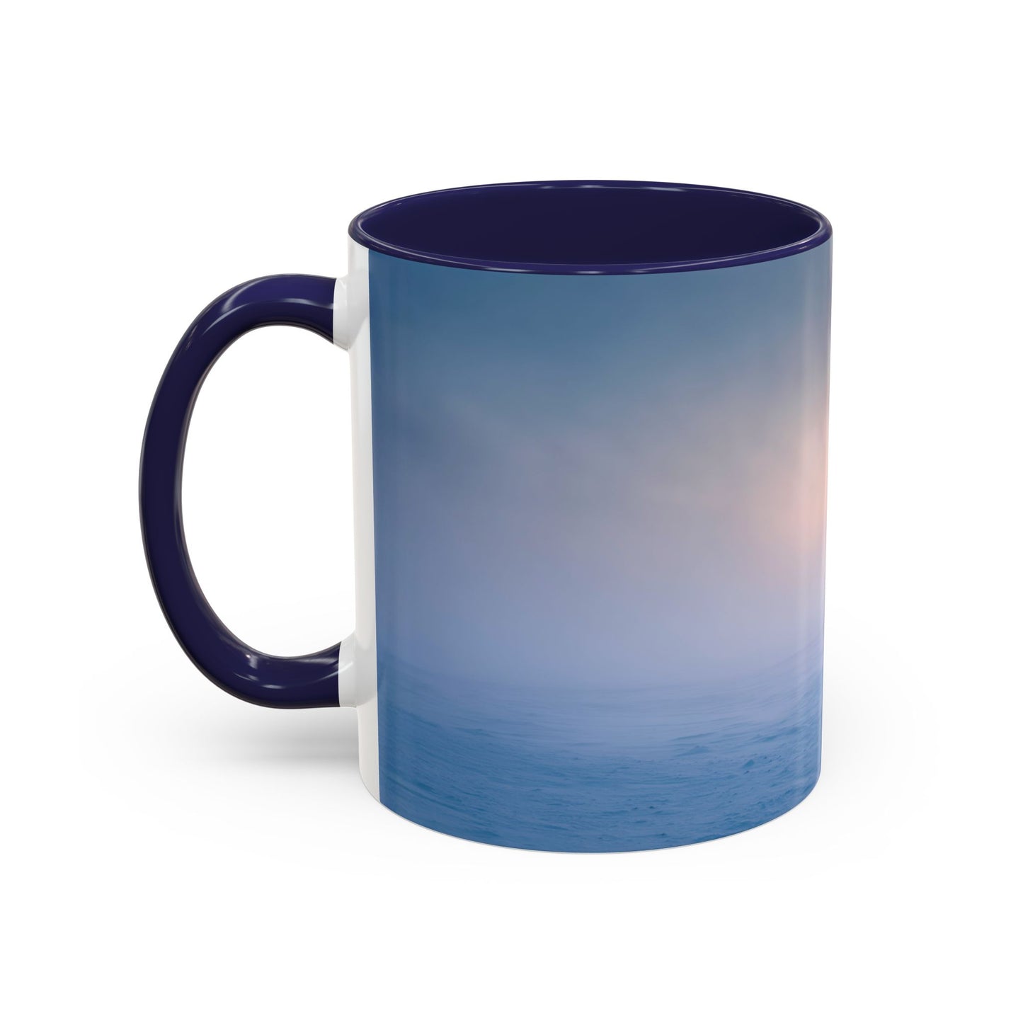 Music for the Lonely Mug (USA) - Calm Classical Music Mug, Pinguin Mug, Winter Mug, Snow Mug, Mozart Inspired Mug, Bach Inspired Mug