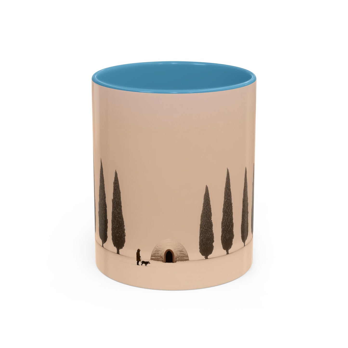Snowy Days Mug (USA) - Calm Classical Music Mug, Winter Mug, Snow Mug, Mozart Inspired Mug, Bach Inspired Mug
