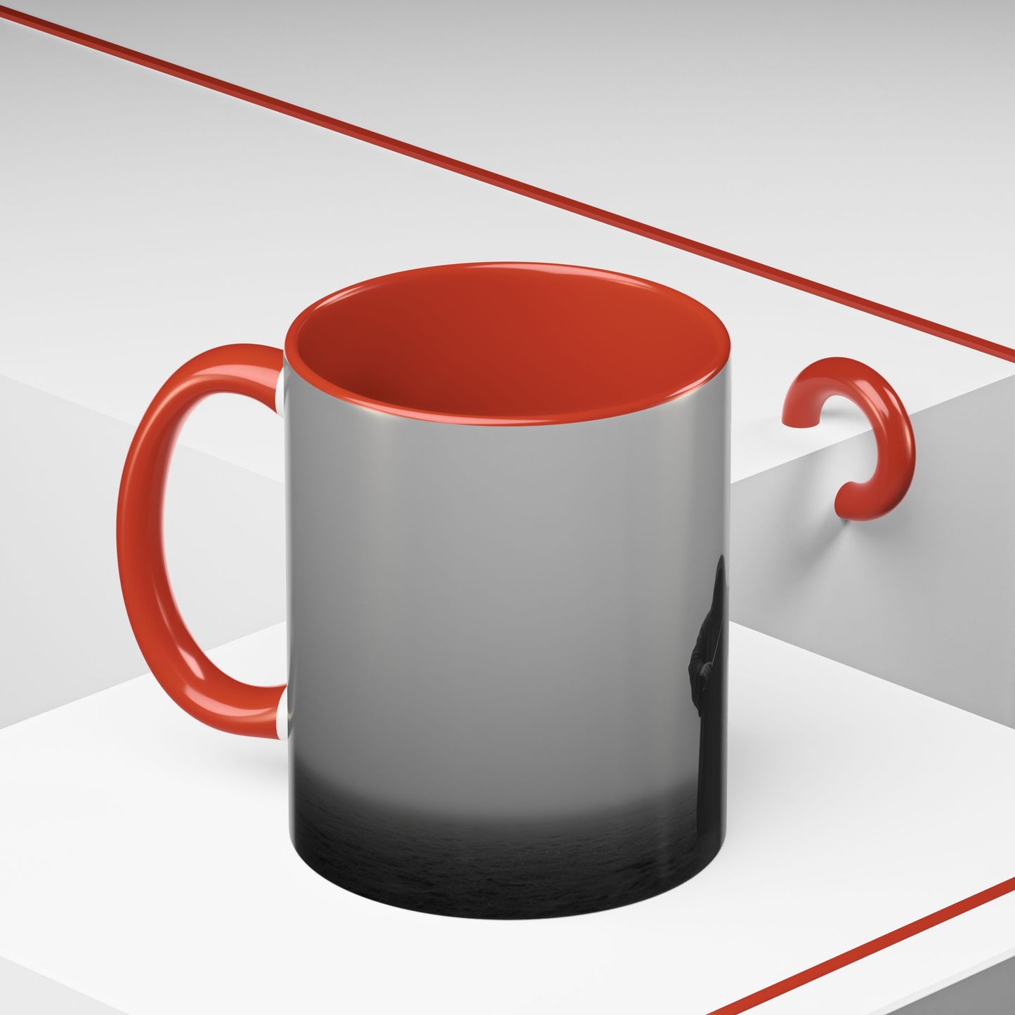 Dark Violin Mug (EU) - Dramatic Art Mug, Violin Mug, Haunting Art Mug, Dark Classical Music Mug