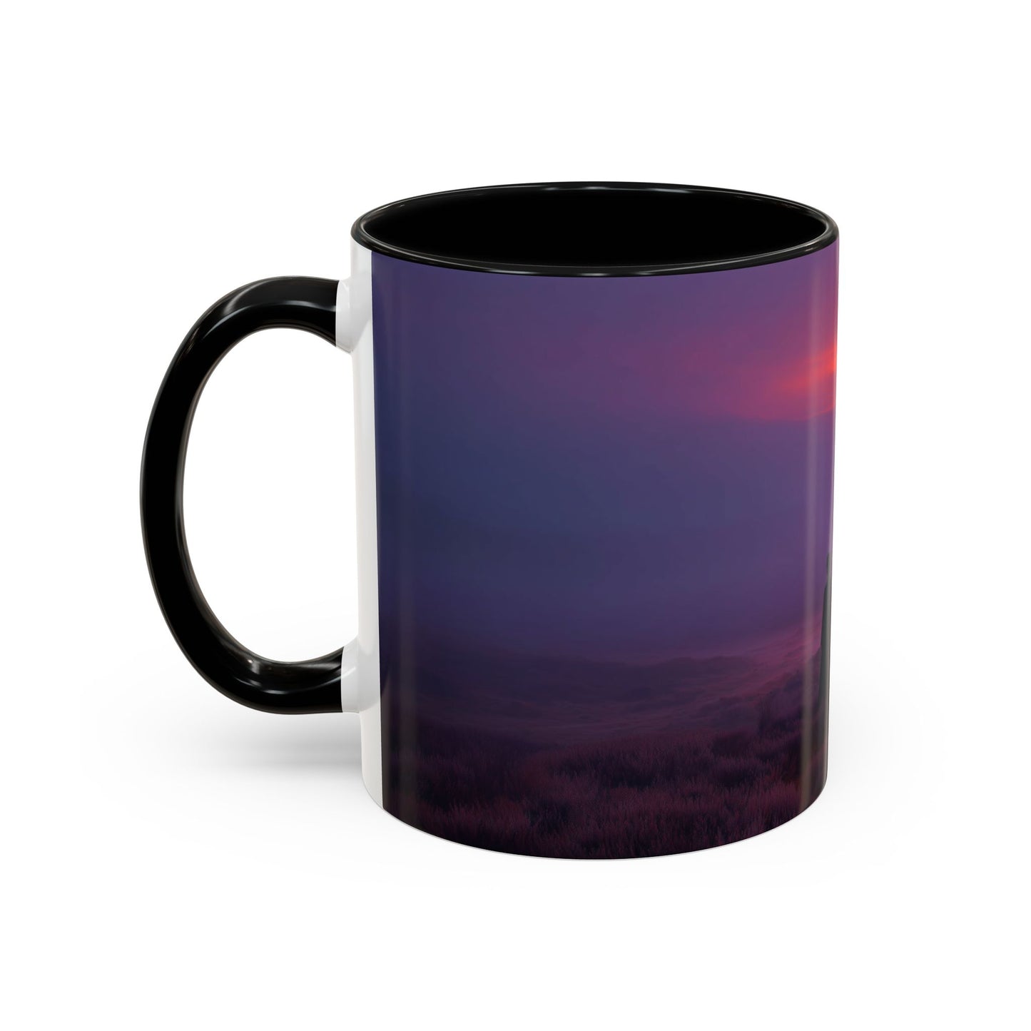 Classical Sunset Mug (USA) - Sundown Mug, Nightfall Mug, Evening Mug, Landscape Art Mug, Sunset Mug