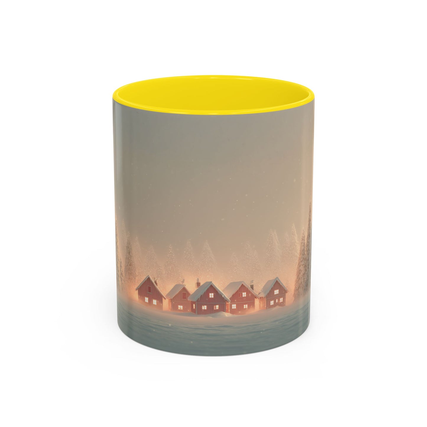 Christmas with Strauss Mug (USA) - Classical Christmas Mug, Christmas Countryside Mug, Holiday Classics Mug, Richard Strauss Inspired Mug