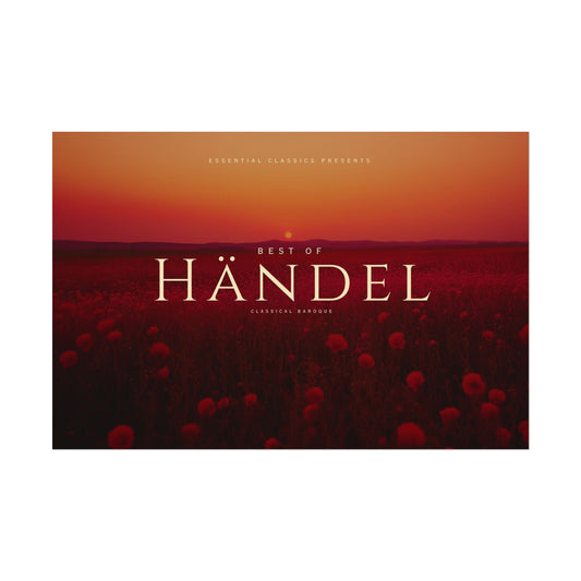 Best of Händel- Emotional Art Print, Music Lovers Art Poster, Music Room Poster