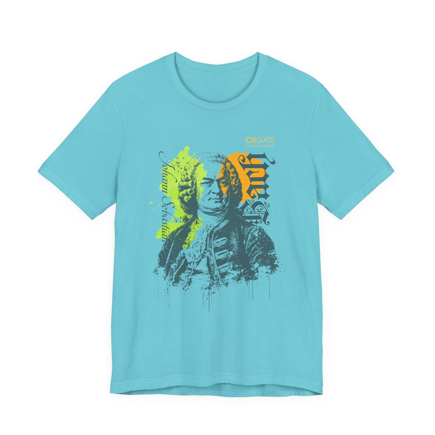 Bach T-Shirt (Light): Classical Music T-Shirt, Bach Shirt, Johann Sebastian Bach Gift