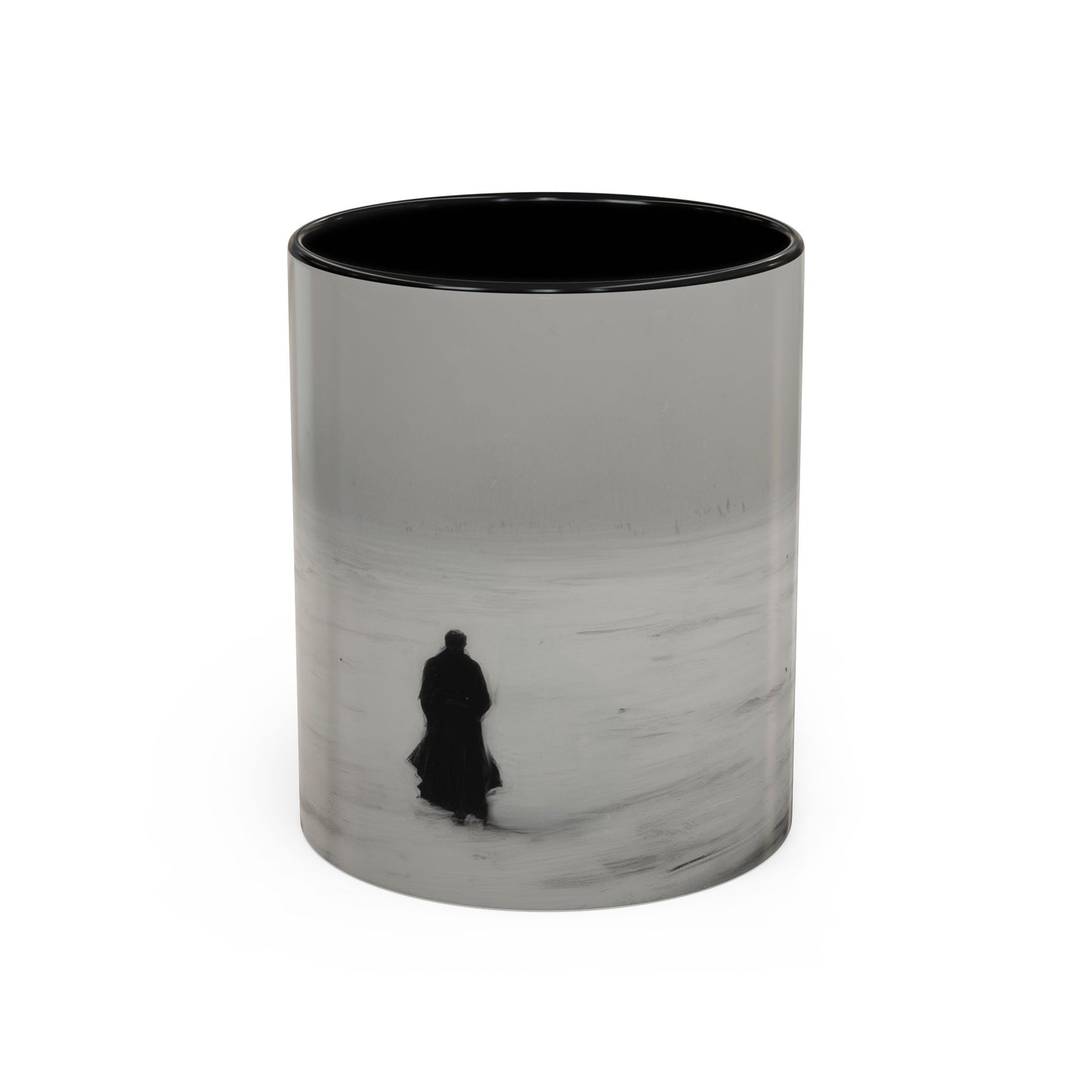 A Melancholy Winter Mug (USA) - Landscape Mug, Winter Mug, Holiday Mug, Christmas Mug, Classical Music Mug