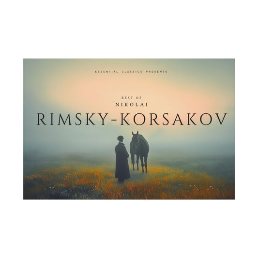 Best of Rimsky-Korsakov - Beautiful Nature Print, Whimsical Landscape Poster, Adventure Poster