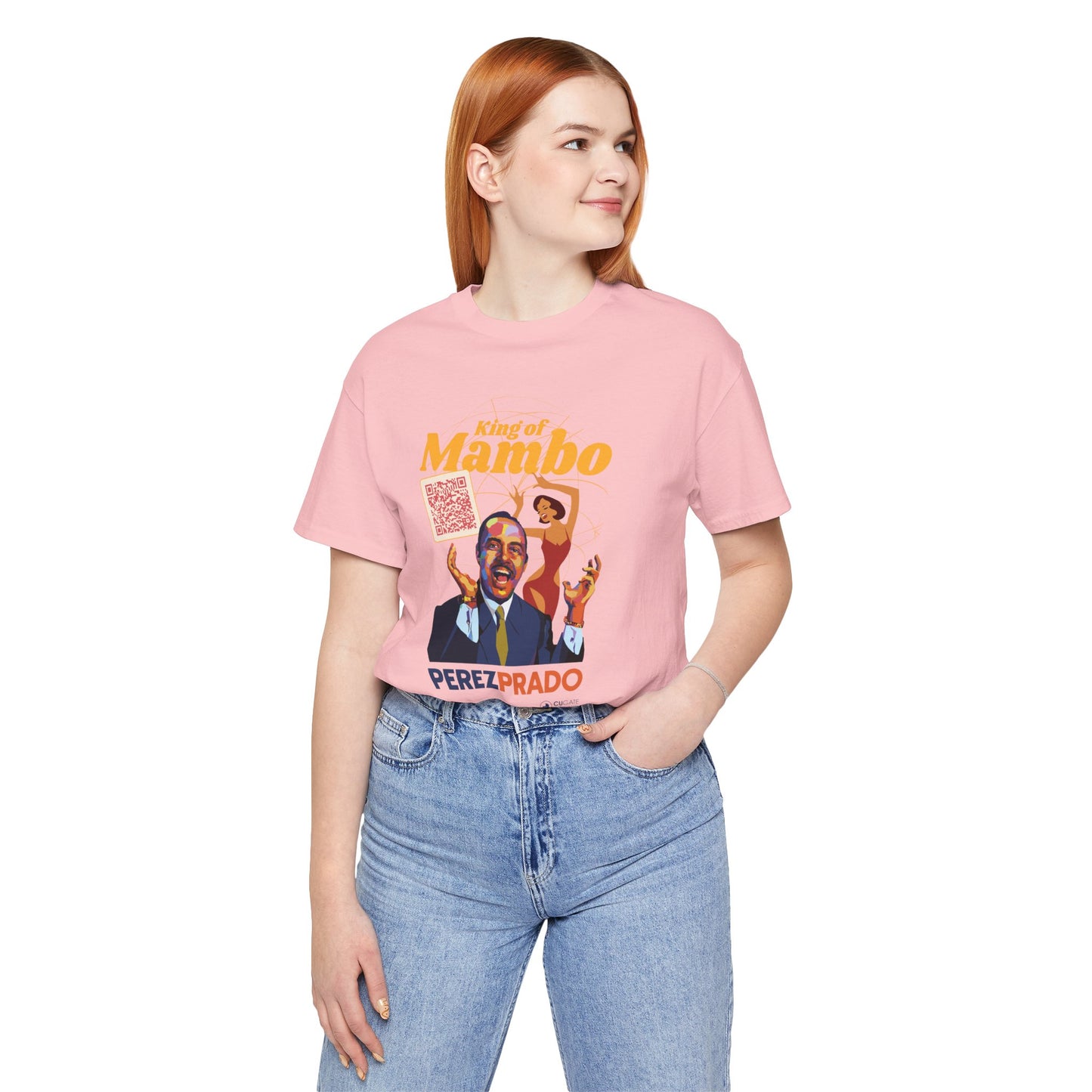 Mambo T-Shirt - Prado Vive T-Shirt, Latin Music T-Shirt (QR-Playlist Included), Latin Music Shirt, Perez Prado Tee