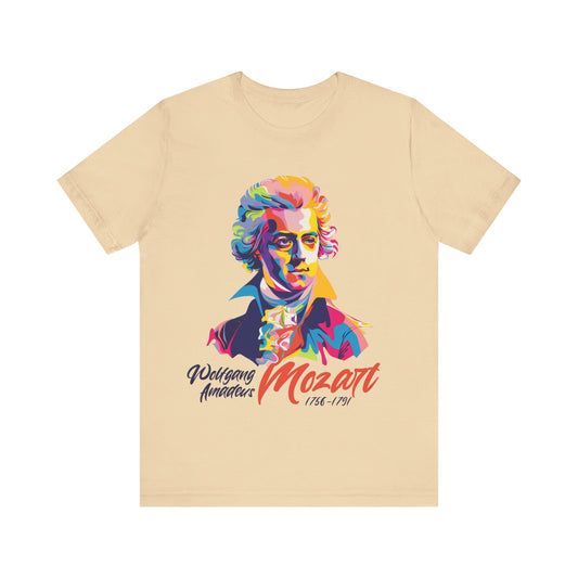 Mozart Portrait Tee - Classical Music Tee