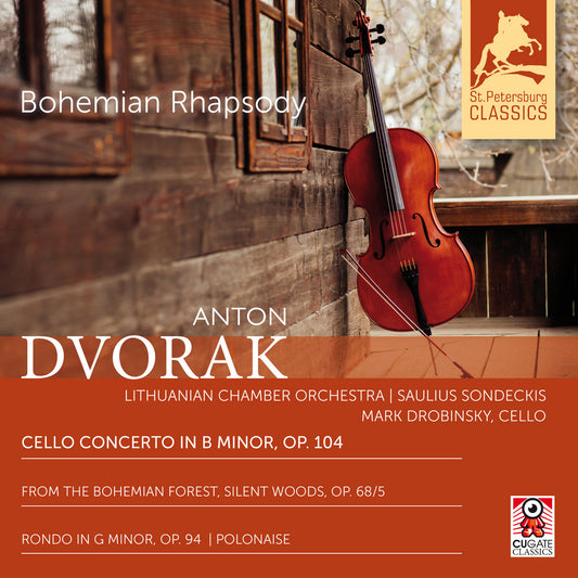 Dvorak: Cello Concerto in B minor, op.104 I From the Bohemian Forest, Silent Woods, op. 68/5 I Rondo in G minor, op.94 I Polonaise by Mark Drobinsky, Cello / Lithuanian Chamber Orchestra Saulius Sondeckis (CD)