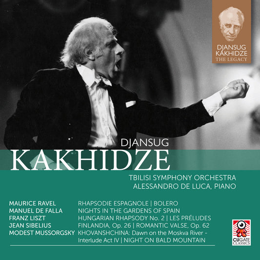 Djansug Kakhidze The Legacy Vol. 9 by Alessandro De Luca, Piano / Tbilisi Symphony Orchestra / Djansug Kakhidze (CD)
